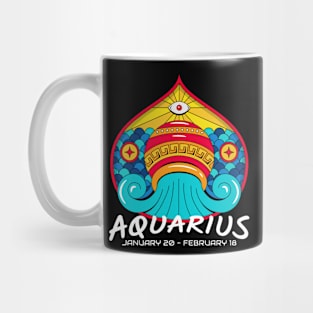 Aquarius Astrology Mug